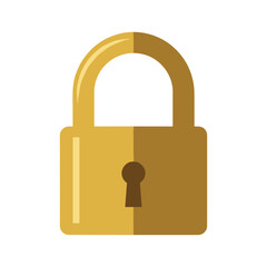 Unlocking security with open padlock icon