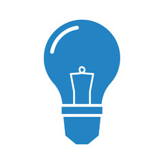 Simple light bulb icon