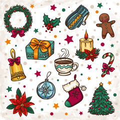christmas seamless pattern