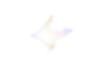 中央が光る紫と茶色のグラデーションぼかし図形 