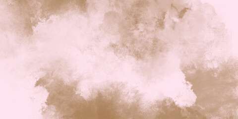 Abstract   background , with   painted  grunge background texture for  design . Abstract background with grunge white, gray smoke and cloud texture. Abstract colorful watercolor on brown background. 