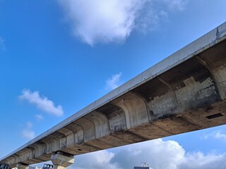 Concrete Overpass Sky View