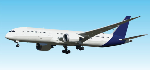 modern plane art design vector