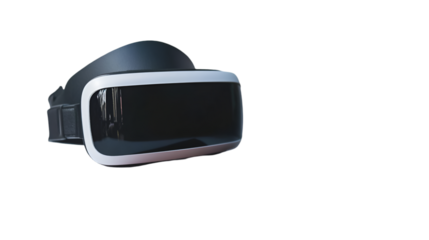 Excited African American Woman Punching While Wearing VR Headset for Fitness Gaming