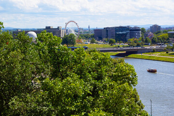 beautiful scene of  Krakow ,Poland