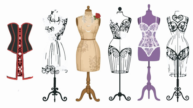 white christmas dresses BHD BEAUTY Metal Mannequin Dress Form-Gexworldwide.com – GexWorldwide main image 0