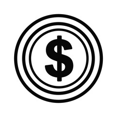Dollar sign icon inside a circle