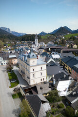 Bad Aussee in Salzkammergut, Austrian Alps