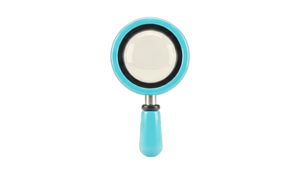 Magnifying Glass Isolated on White Background