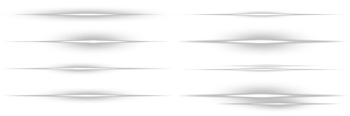 Obraz premium Abstract lights lines on png. Line, effect, flash, shine, light shiny white PNG flare with horizontal streaks and transparent Overlay. glowing white neon with sparkles, bokeh, and dynamic shimmer.