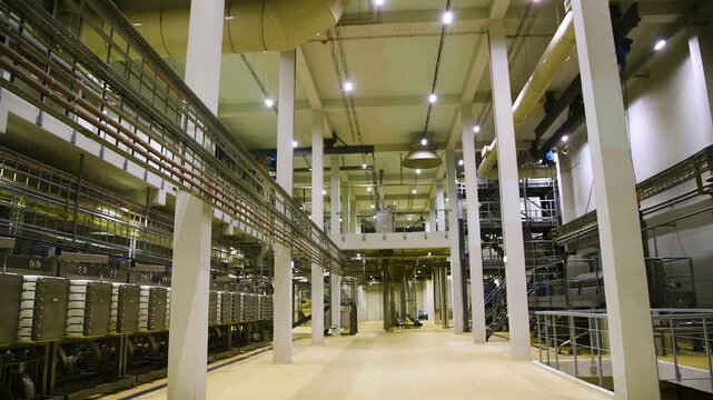 A plant for deep processing of corn grains.