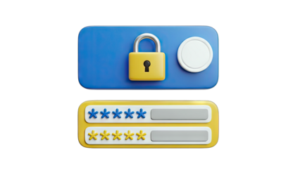 Password Protected Login Interface - Security Concept