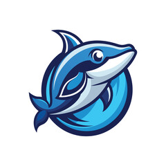 vector illustration of a fish
