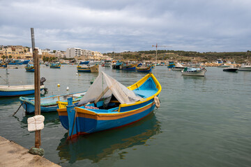 Fototapeta premium Marsaxlokk Harbor, Malta