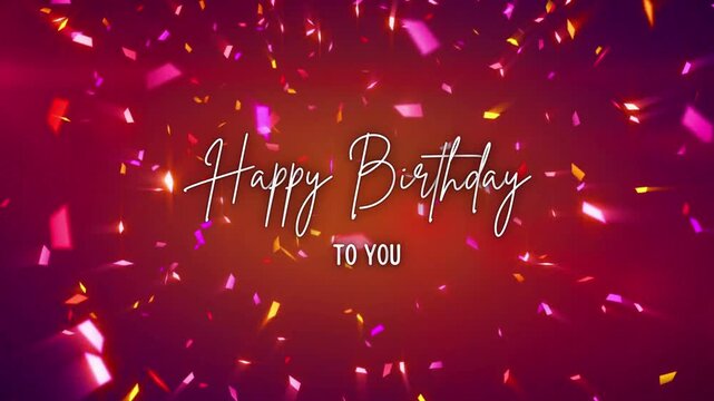Happy Birthday Slideshow Video &ndash; Photo Celebration Animation