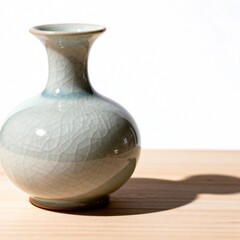 vase on white background