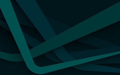 Abstract blue vector background with flowing lines and modern digital wave design