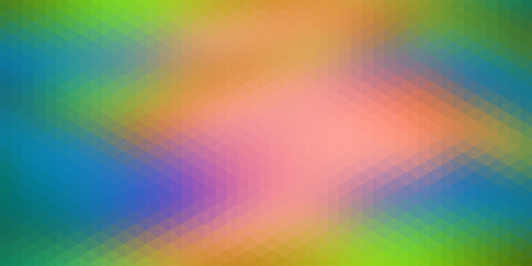 Pink green blue abstract vector square tiles mosaic background