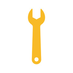Adjustable spanner tool illustration