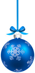 blue christmas ball, Christmas decorations 