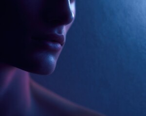 cinematic glow texture, modern editorial look