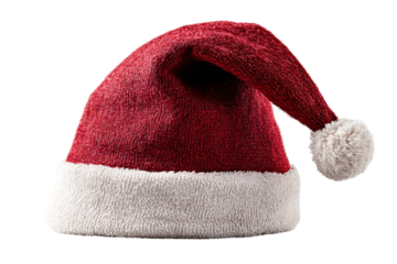 Red and white santa hat