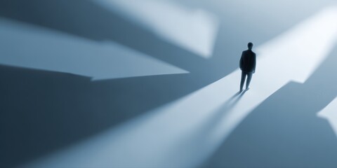 guidance concept, leading the way