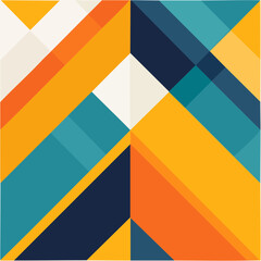 Desert Sun Vector Landscape