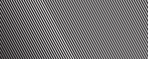 Slant line halftone gradation texture. Fading diagonal stripe gradient background. Black oblique pattern backdrop. Vanishing thin parallel line wallpaper for overlay, print, cover. Vector