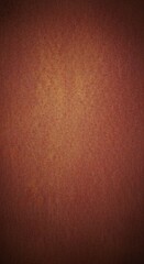 Fototapeta premium Textured reddishbrown surface with a rusted appearance featuring a central brighter area and dark edges