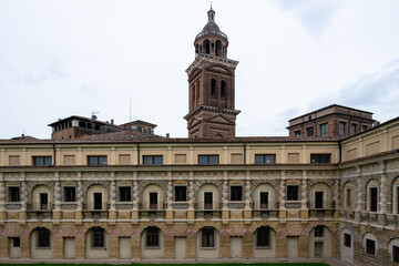 Courtyard of the Cavallerizza, Ducal Palace - Mantua, Italy
