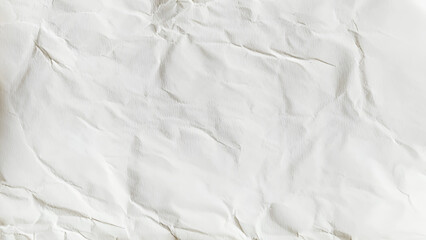 white crumpled paper