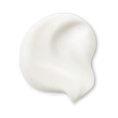 Cosmetic texture swatch, facial product gel smear. Face care lotion stroke, smooth liquid foundation sample. Sunblock mousse splash, milk white element. Moisture treatment cleanser swirl