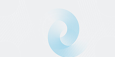 Fototapeta premium Abstract Background. Modern shiny white diagonal rounded lines pattern. abstract gradient line background.