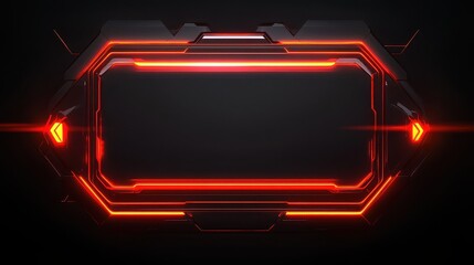 Abstract polygon mesh with glowing edges for a sleek notification box. --ar 16:9 --v 6.1 Job ID: a1bacaa1-5c8d-4b2f-830d-eea0c128e16a