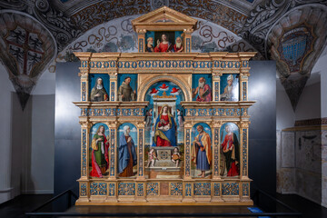 Polyptych of St. Anne of Koper altarpiece - Mantua, Italy