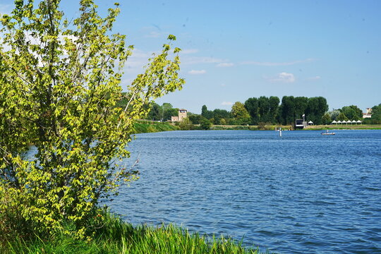 Lower Lake in Mantua, Italy