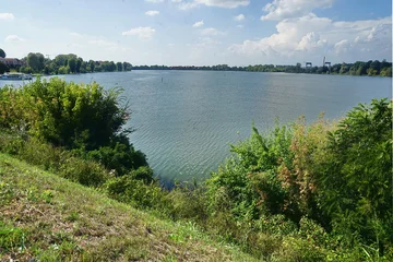 Superior Lake in Mantua, Italy © sansa55