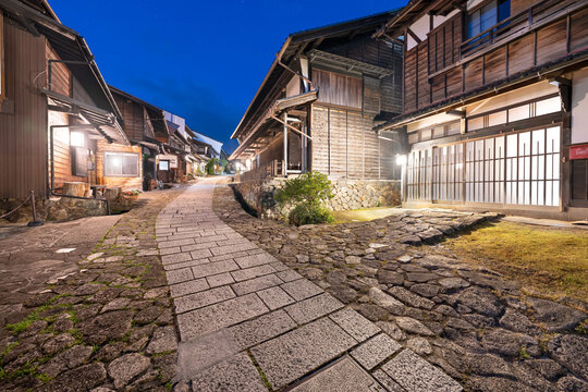 Magome, Japan along the Nakasendo Old Trail 2466