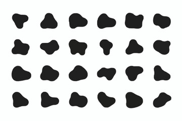 Liquid blob shape set