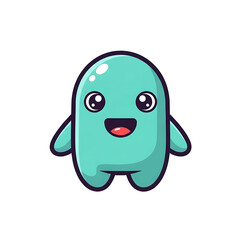 Obraz premium Cute Monster Cartoon.