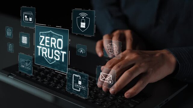Zero trust model enhances data protection. Zero trust blocks unauthorized access, secures devices, zero trust defends networks, and zero trust verifies users continuously. Marrow