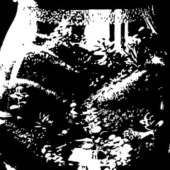 grunge background with ink splashes