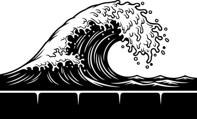 vector illustration of a horse