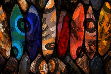 Aquarelle Ink. Saturated White Abstract. Black Paper. Trendy Background. Decorative Material. Grungy Dirty. Bright Multicolor Wallpapers.Colorful acrylic paint on paper texture. Chaotic abstract organ