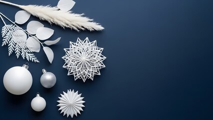 easter eggs on blue background