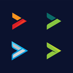 Fast Arrow Logo Vector Icon for Speed Delivery Logistics Business Branding Solutions Identity