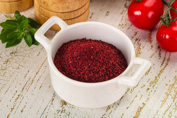 Natural organic Sumah powder for culinary