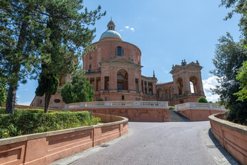Fototapeta premium Sanctuary of Our Lady of San Luca - Bologna, Italy