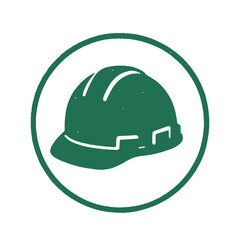 construction helmet icon logo seal vector on white background
Vector stamp icon